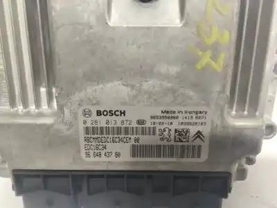 Автозапчасти б/у блок управления двигателем за citroen c3 picasso exclusive ссылки oem iam 9664843780  