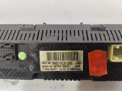Peça sobressalente para automóvel em segunda mão comando de sofagem (chauffage / ar condicionado) por ford focus berlina (cap) focus berlina (cap) (2004 - 2007) referências oem iam 7m5t18c612ac  