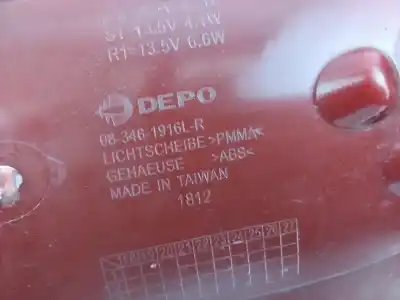 Автозапчасти б/у левый задний фонарь за audi q7 (4l) 3.0 v6 24v tdi ссылки oem iam 08-346-1916l  
