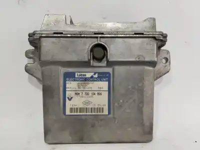 Pezzo di ricambio per auto di seconda mano centralina motore per renault clio ii fase i (b/cbo) 1.9 d alize riferimenti oem iam 7700104956  