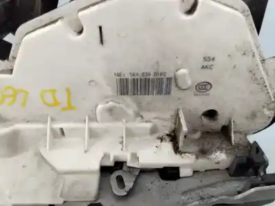Second-hand car spare part rear right door lock for seat leon (5f1) seat leon cupra oem iam references 5k4839015q  
