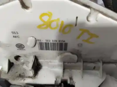 Автозапчасти б/у ЗАМОК ЗАДНЕЙ ЛЕВОЙ ДВЕРИ за SEAT TOLEDO (KG3)  ссылки OEM IAM 5E0839015A  