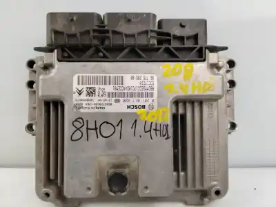 Pezzo di ricambio per auto di seconda mano CENTRALINA MOTORE per PEUGEOT 208  Riferimenti OEM IAM 9677529580  