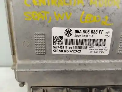 Second-hand car spare part ecu engine control for seat leon (1p1) 1.6 oem iam references 06a906033ff  