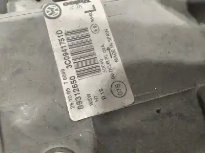 Pezzo di ricambio per auto di seconda mano faro anteriore sinistro per volkswagen passat b6 variant (3c5) 2.0 tdi 16v riferimenti oem iam 89312650  