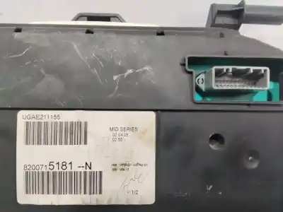 Peça sobressalente para automóvel em segunda mão Quadrante por RENAULT CLIO III Extreme 106 CV / 78 KW Referências OEM IAM 8200715181N  