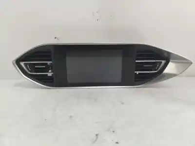 Second-hand car spare part multifunction display for peugeot 308 style oem iam references 981148628003  
