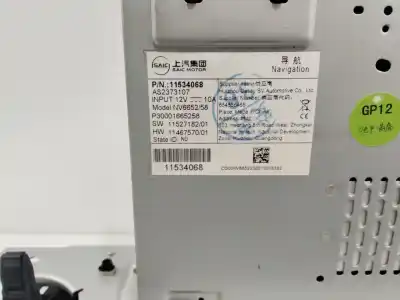 Peça sobressalente para automóvel em segunda mão display gps / multimídia por mg rover mg hs 1.5 ehs hybrid (csa6463) referências oem iam 11534068