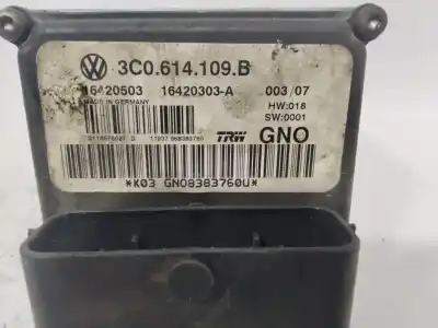 Second-hand car spare part abs for volkswagen passat b6 variant (3c5) 2.0 tdi oem iam references 3c0614109b  