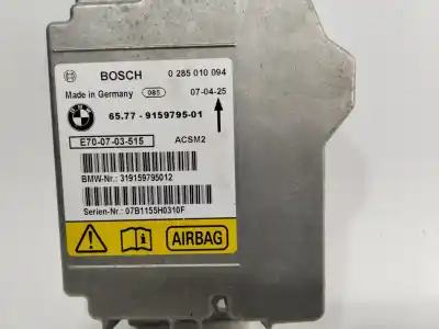 Second-hand car spare part AIRBAG CONTROL UNIT for BMW X5 (E70)  OEM IAM references 915979501  