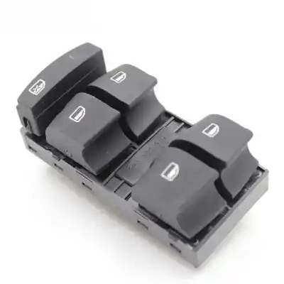 Pezzo di ricambio per auto di seconda mano Interruttore Alzacristalli Anteriore Sinistro per AUDI A3 (8P) 2.0 TDI Riferimenti OEM IAM 4F0959851 4F0959851F 4F0959851C