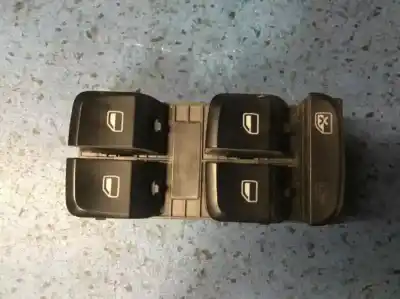Peça sobressalente para automóvel em segunda mão Botão / Interruptor Elevador Vidro Dianteiro Esquerdo por AUDI Q5 (8R) 3.0 TDI 245 CV Referências OEM IAM 8K0959851  