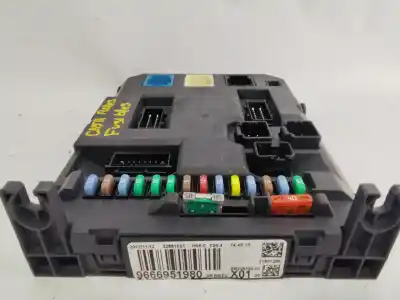 Second-hand car spare part FUSE BOX UNIT for CITROEN DS3  OEM IAM references 9666951980  