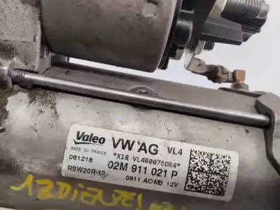 Peça sobressalente para automóvel em segunda mão motor de arranque por seat ateca (kh7) fr plus referências oem iam 02m911021p  