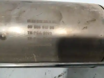 Second-hand car spare part particle filter for citroen jumpy combi confort m 150 cv / 110 kw oem iam references 9808561380  