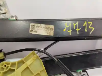 Second-hand car spare part driver left window regulator for citroen c6 business 170 cv / 125 kw oem iam references 9650386080
