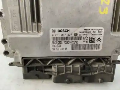Second-hand car spare part ecu engine control for citroen c3 business oem iam references 9676833080  
