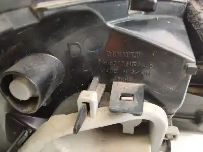 Second-hand car spare part right tailgate light for renault captur adventure oem iam references 265502731r  