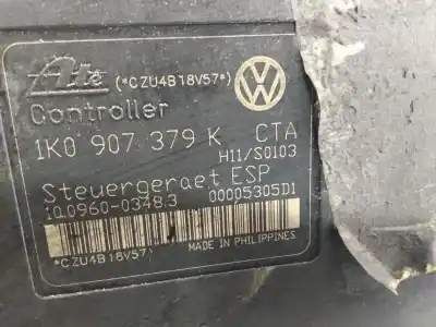Pezzo di ricambio per auto di seconda mano abs per audi a3 (8p) 1.6 tdi ambiente riferimenti oem iam 1k0907379k  