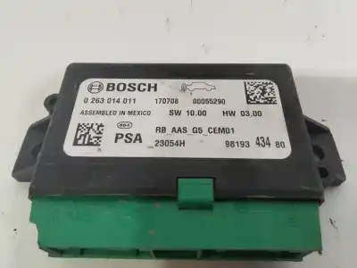 Pièce détachée automobile d'occasion Module électronique pour CITROEN JUMPY COMBI Confort M 150 CV / 110 KW Références OEM IAM 0263014011  