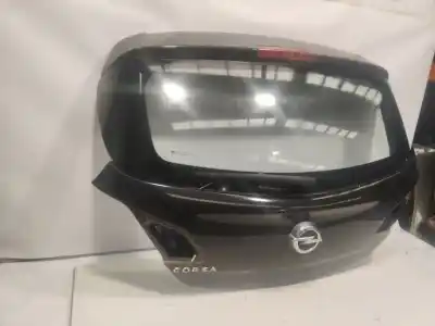 Second-hand car spare part tailgate for opel corsa e 120 aniversario 90 cv / 66 kw oem iam references   