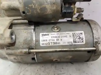 Second-hand car spare part Starter Motor for CITROEN C3 Live OEM IAM references 9832577880  