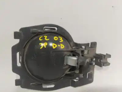 Peça sobressalente para automóvel em segunda mão puxador interior dianteiro direito por citroen c2 (jm_) 1.6 referências oem iam 9647164377  