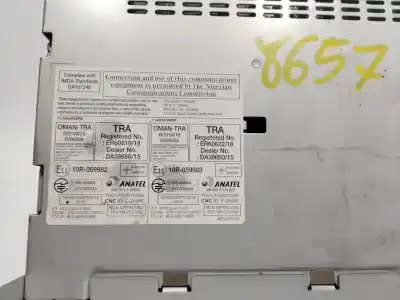 Second-hand car spare part audio system / radio cd for renault captur life oem iam references 281155777r