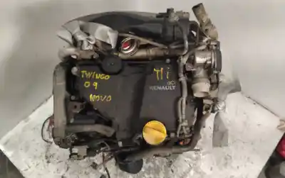 Peça sobressalente para automóvel em segunda mão motor completo por renault twingo authentique referências oem iam k9kp820  