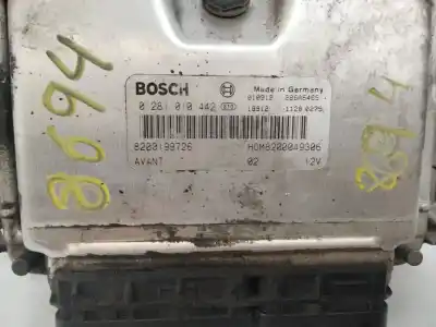 Автозапчастина б/у ебу контролер двигуна для renault scenic (ja..) 1.9 dti diesel cat посилання на oem iam 8200199726  