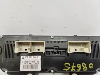 Peça sobressalente para automóvel em segunda mão comando de sofagem (chauffage / ar condicionado) por seat leon (1p1) reference referências oem iam 5p0907044r  