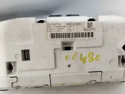 Second-hand car spare part dashboard for citroen c5 berlina exclusive oem iam references 9666326880  