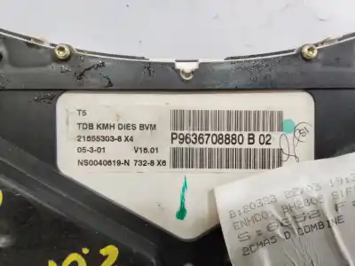 Second-hand car spare part dashboard for peugeot 307 break / sw (s1) 307 break / sw (s1) (2002 - 2005) oem iam references 9636708880b  9636708880