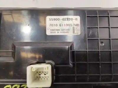 Peça sobressalente para automóvel em segunda mão COMANDO DE SOFAGEM (CHAUFFAGE / AR CONDICIONADO) por TOYOTA AURIS  Referências OEM IAM 5590002220B  