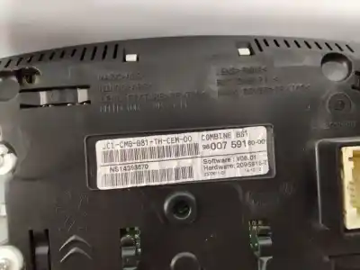 Peça sobressalente para automóvel em segunda mão quadrante por citroen ds5 design referências oem iam 9800759180-00  