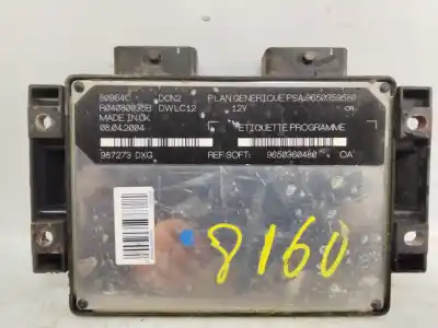 Peça sobressalente para automóvel em segunda mão centralina de motor uce por peugeot partner (s2) 1.9 combi pro [1.9 ltr. - 51 kw diesel] referências oem iam 9650360480
