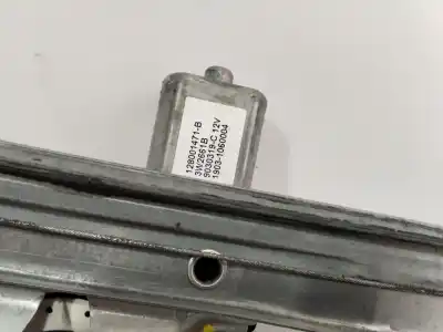 Second-hand car spare part passenger side right window regulator for renault captur life oem iam references 807200713r  