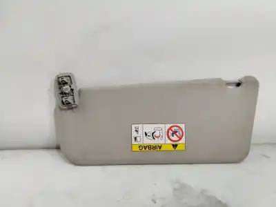 Second-hand car spare part right sunshade for opel combo cargo (e) basis carga incrementada xl 130 cv / 96 kw oem iam references 9809498377