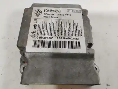Pezzo di ricambio per auto di seconda mano centralina airbag per volkswagen golf vi (5k1) advance bluemotion riferimenti oem iam 5c0959655b  