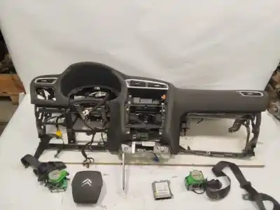 Peça sobressalente para automóvel em segunda mão kit airbag por citroen c4 lim. collection referências oem iam 96765874zd  