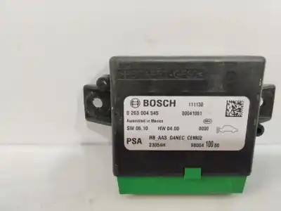 Peça sobressalente para automóvel em segunda mão módulo eletrônico por citroen c4 lim. collection referências oem iam 9800410080