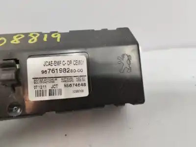 Second-hand car spare part multifunction display for citroen c4 lim. collection oem iam references 9676198280-00  