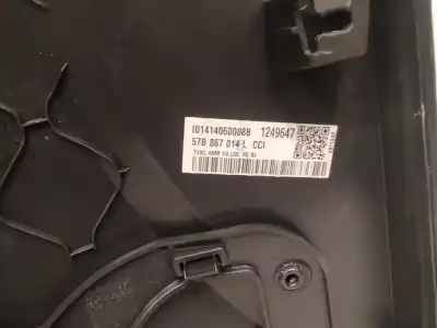 Peça sobressalente para automóvel em segunda mão forra / revestimento da porta dianteira direita por skoda karoq (nu) design 149 cv / 110 kw referências oem iam 57b867014l