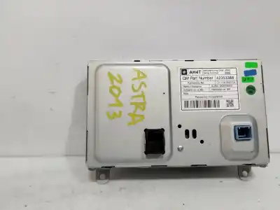 Second-hand car spare part MULTIFUNCTION DISPLAY for OPEL ASTRA J GTC  OEM IAM references CY-114780371A  