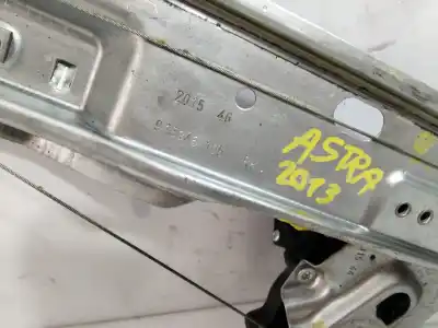 Автозапчастина б/у регулятор скла заднього правого для opel astra j gtc biturbo 194 cv / 143 kw посилання на oem iam 915346105  