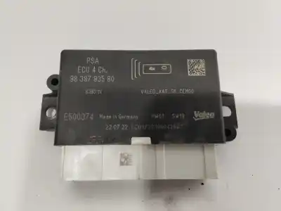 Second-hand car spare part central locking pump for opel combo cargo (e) basis carga incrementada xl 130 cv / 96 kw oem iam references 9838793580