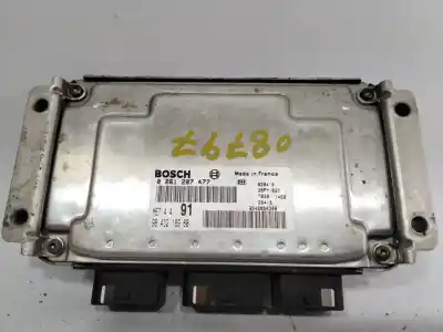 Second-hand car spare part ecu engine control for peugeot 206 cc cc oem iam references 9643218980  
