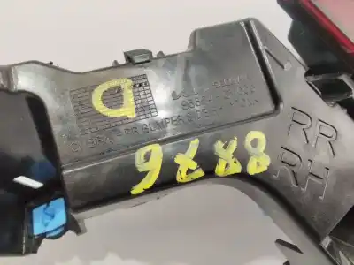 Peça sobressalente para automóvel em segunda mão reforço do pára choques traseiro por kia ev6 (cv) air 2wd 228 cv / 168 kw referências oem iam 86654cv000