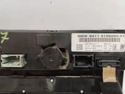 Peça sobressalente para automóvel em segunda mão comando de sofagem (chauffage / ar condicionado) por bmw serie 1 berlina (e81/e87) 118d referências oem iam 6411919926001