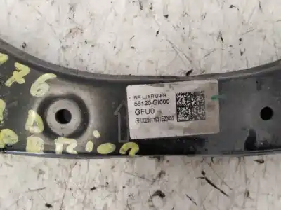 Peça sobressalente para automóvel em segunda mão braço de suspensão traseiro superior direito por kia ev6 (cv) air 2wd 228 cv / 168 kw referências oem iam 55120-g000